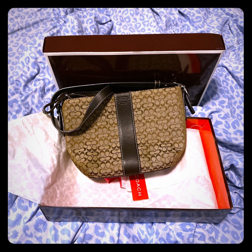 Coach hand bag